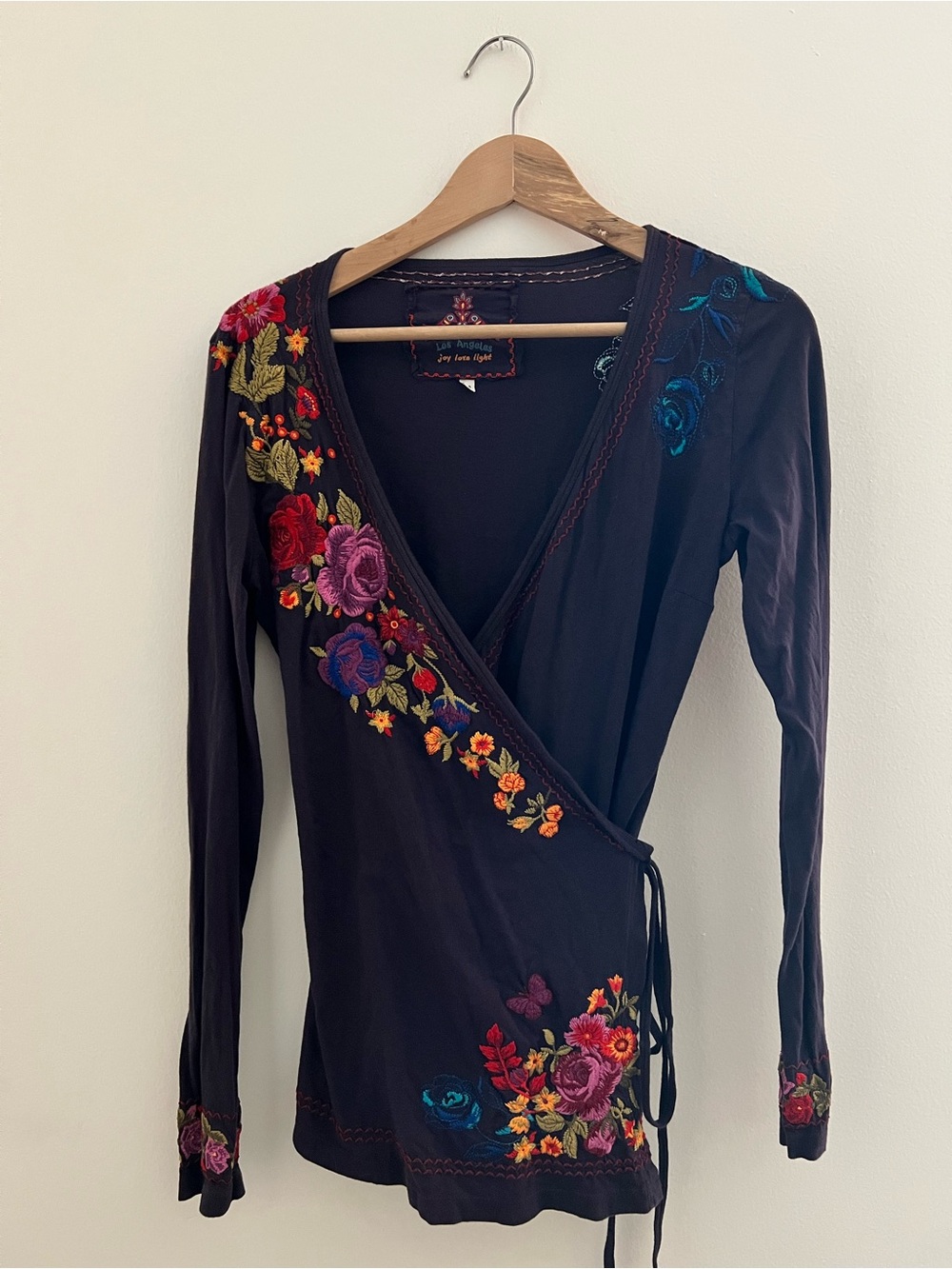 Johnny Was Los Angeles Wrap Top
